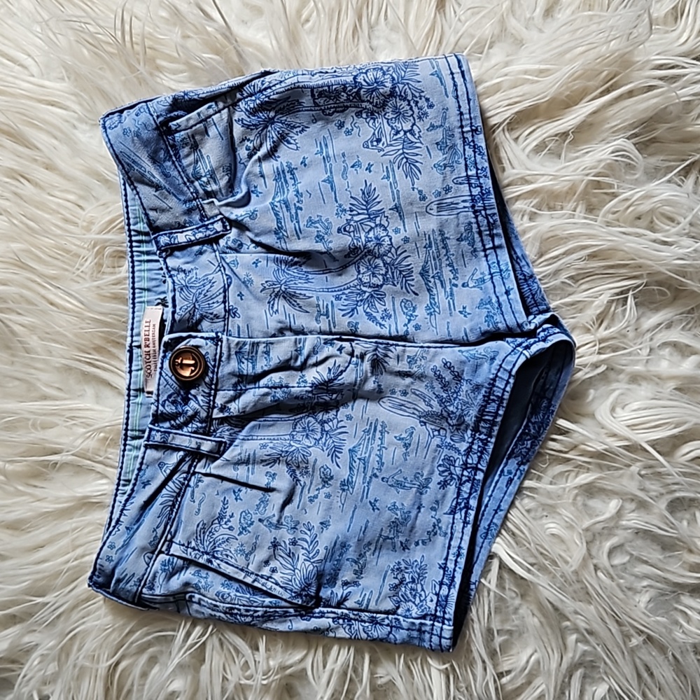 Scotch R'Belle denim shorts size 6